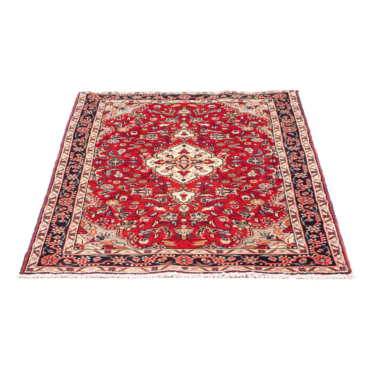 Tapis persan - Classique - 127 x 83 cm - rouge
