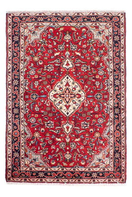 Tapis persan - Classique - 128 x 82 cm - rouge