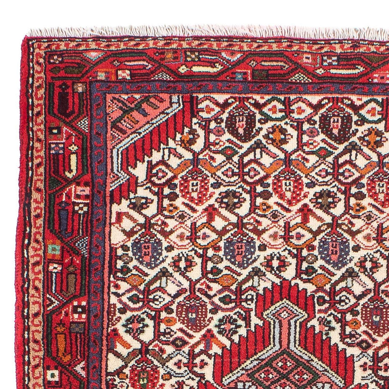 Tapis persan - Nomadic - 131 x 77 cm - beige