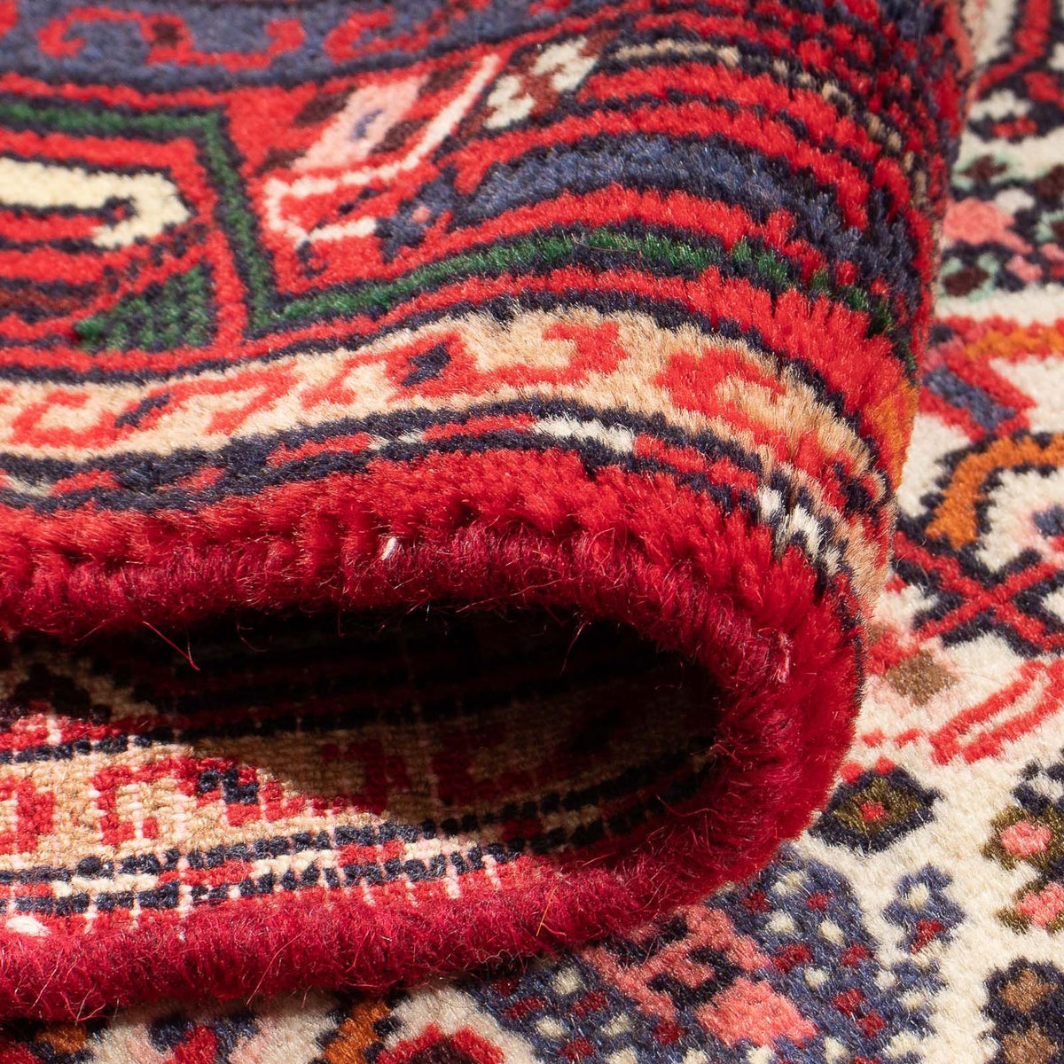 Tapis persan - Nomadic - 131 x 77 cm - beige