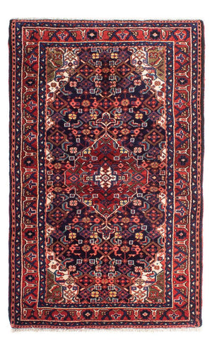 Tapis persan - Nomadic - 138 x 83 cm - bleu foncé
