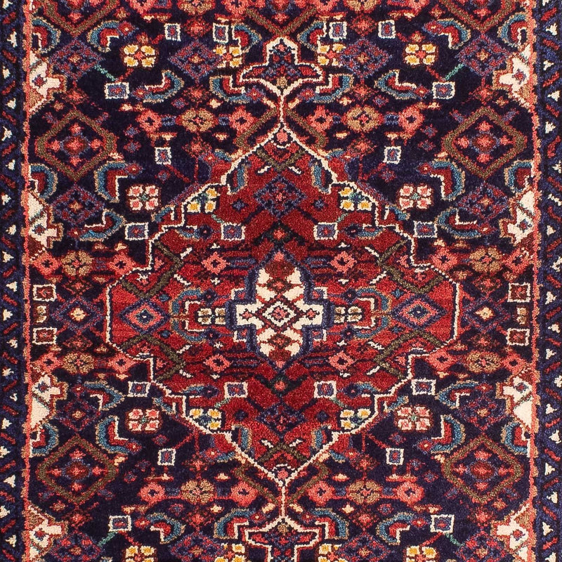 Tapis persan - Nomadic - 138 x 83 cm - bleu foncé