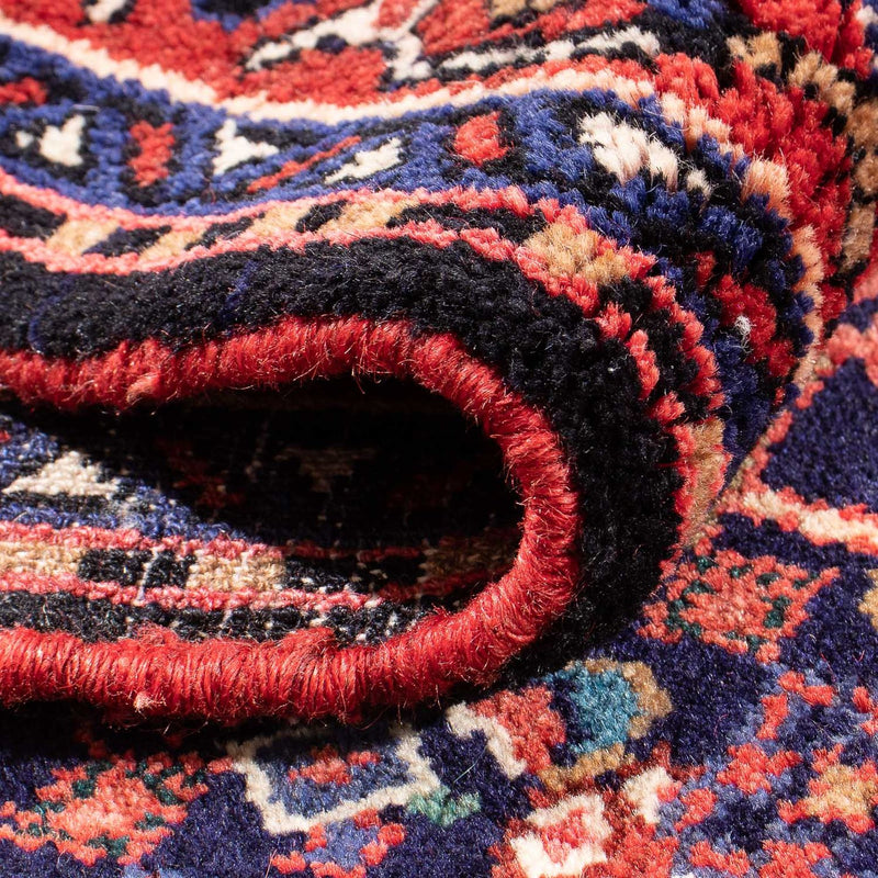 Tapis persan - Nomadic - 138 x 83 cm - bleu foncé