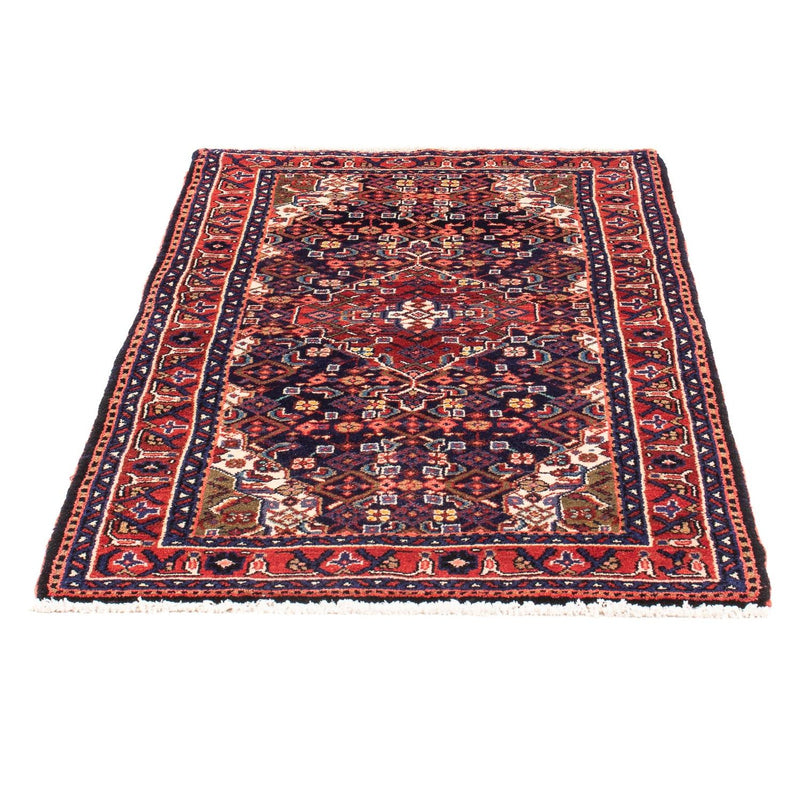 Tapis persan - Nomadic - 138 x 83 cm - bleu foncé