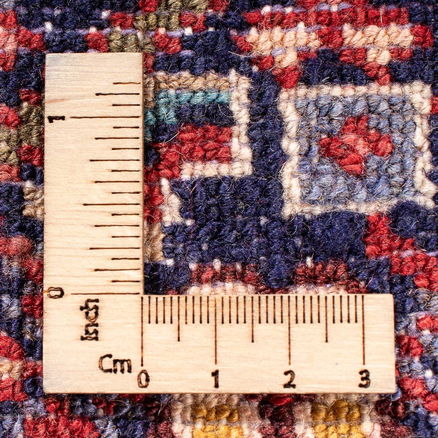Tapis persan - Nomadic - 138 x 83 cm - bleu foncé