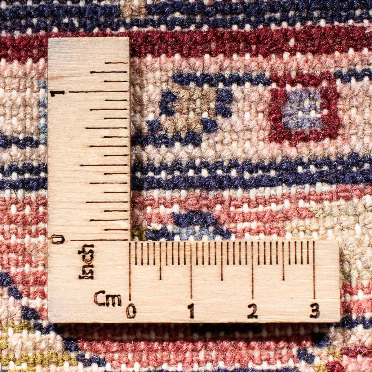 Tapis persan - Classique - 127 x 82 cm - bleu foncé