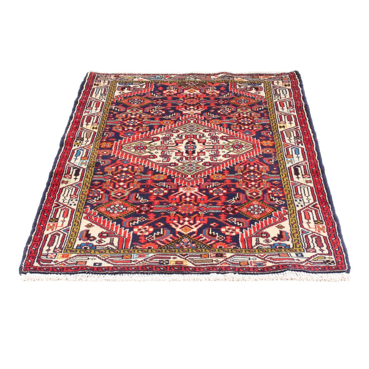 Tapis persan - Nomadic - 125 x 80 cm - bleu foncé