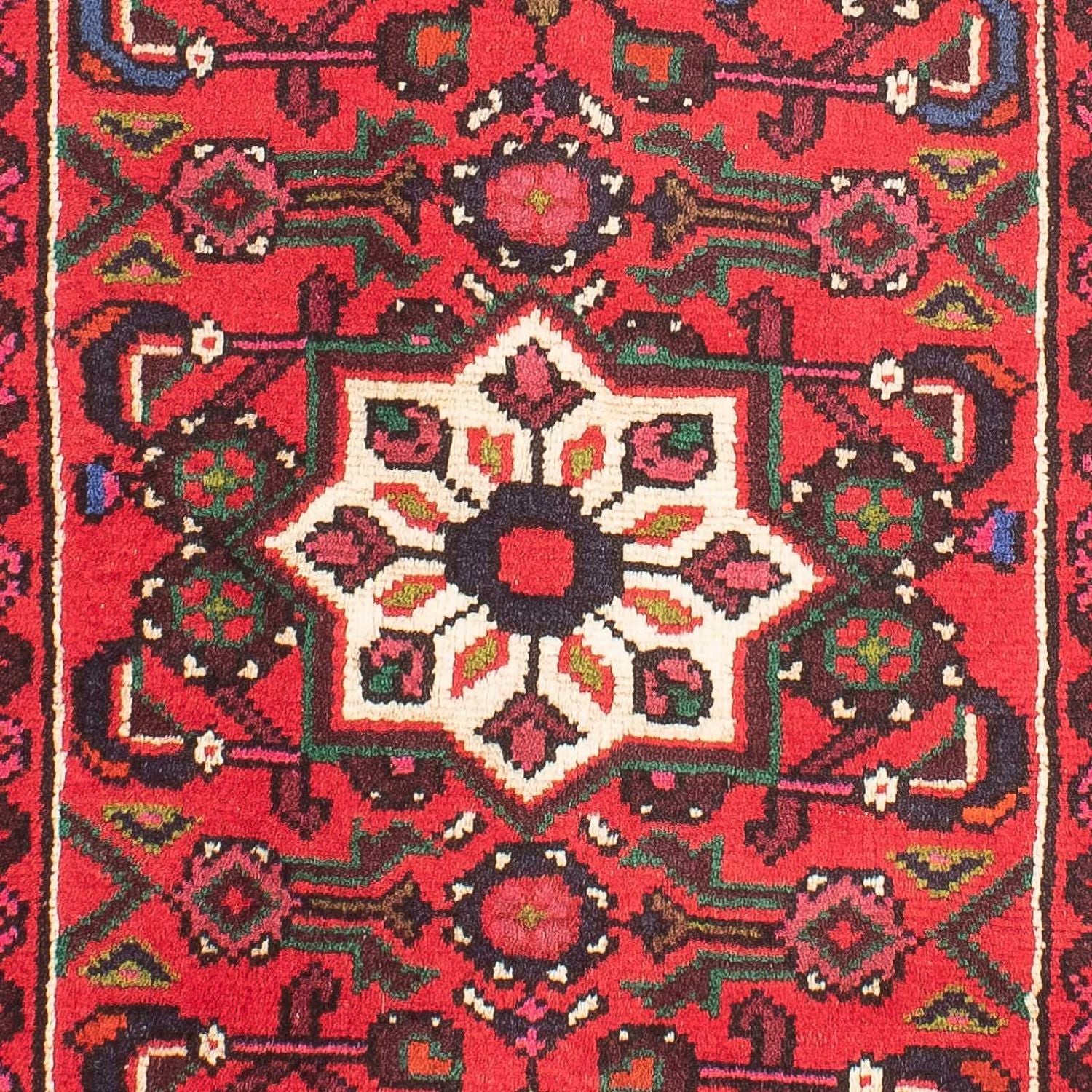 Tapis persan - Nomadic - 118 x 65 cm - rouge