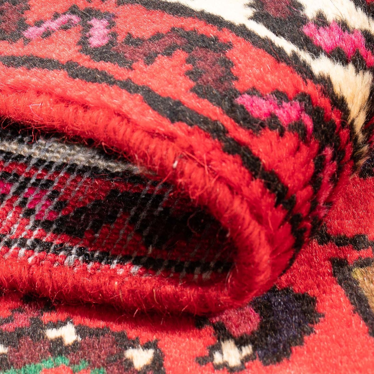 Tapis persan - Nomadic - 118 x 65 cm - rouge
