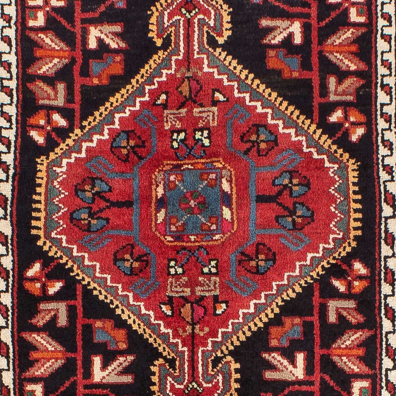 Tapis persan - Nomadic - 136 x 82 cm - bleu foncé