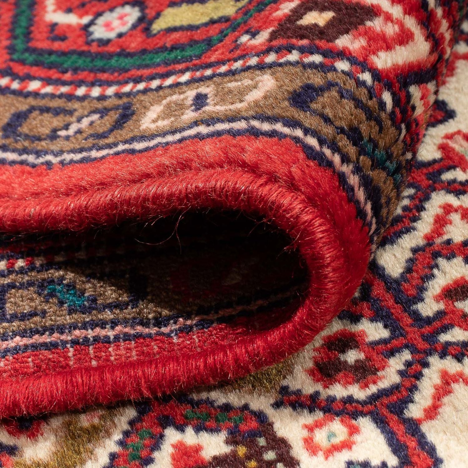 Tapis persan - Nomadic - 128 x 81 cm - beige