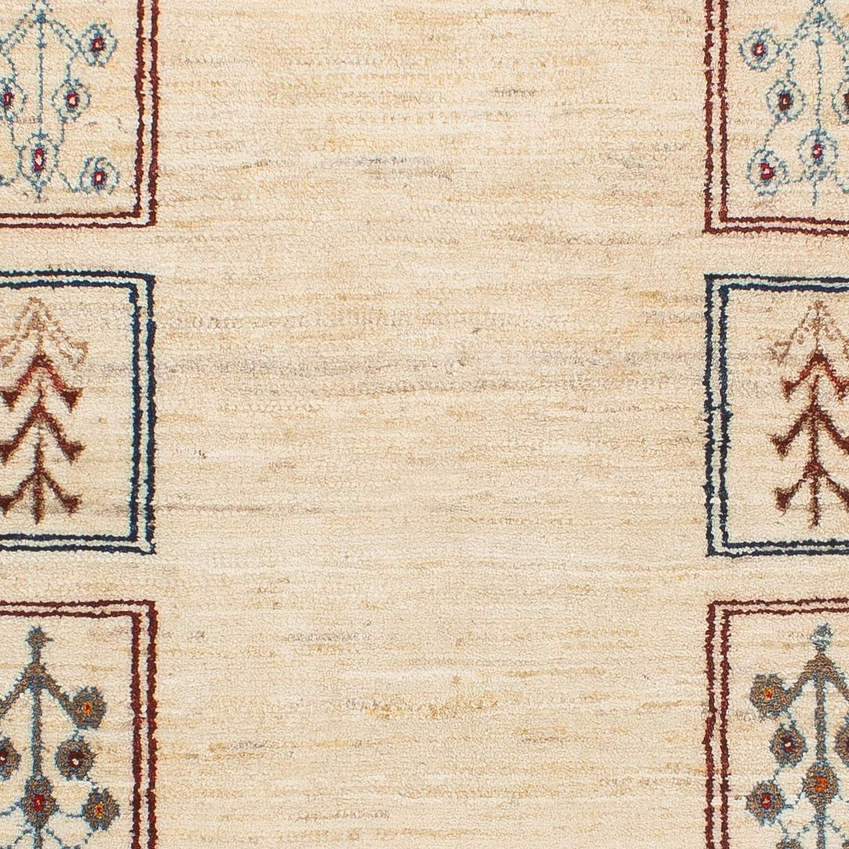 Tapis Gabbeh - Loribaft Persan - 120 x 78 cm - multicolore