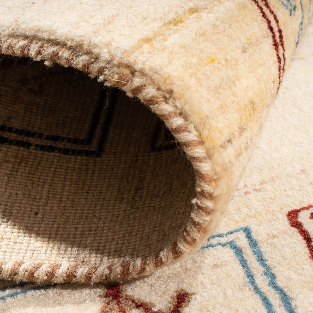 Tapis Gabbeh - Loribaft Persan - 120 x 78 cm - multicolore