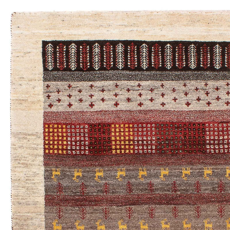 Tapis Gabbeh - Loribaft Persan - 128 x 84 cm - multicolore