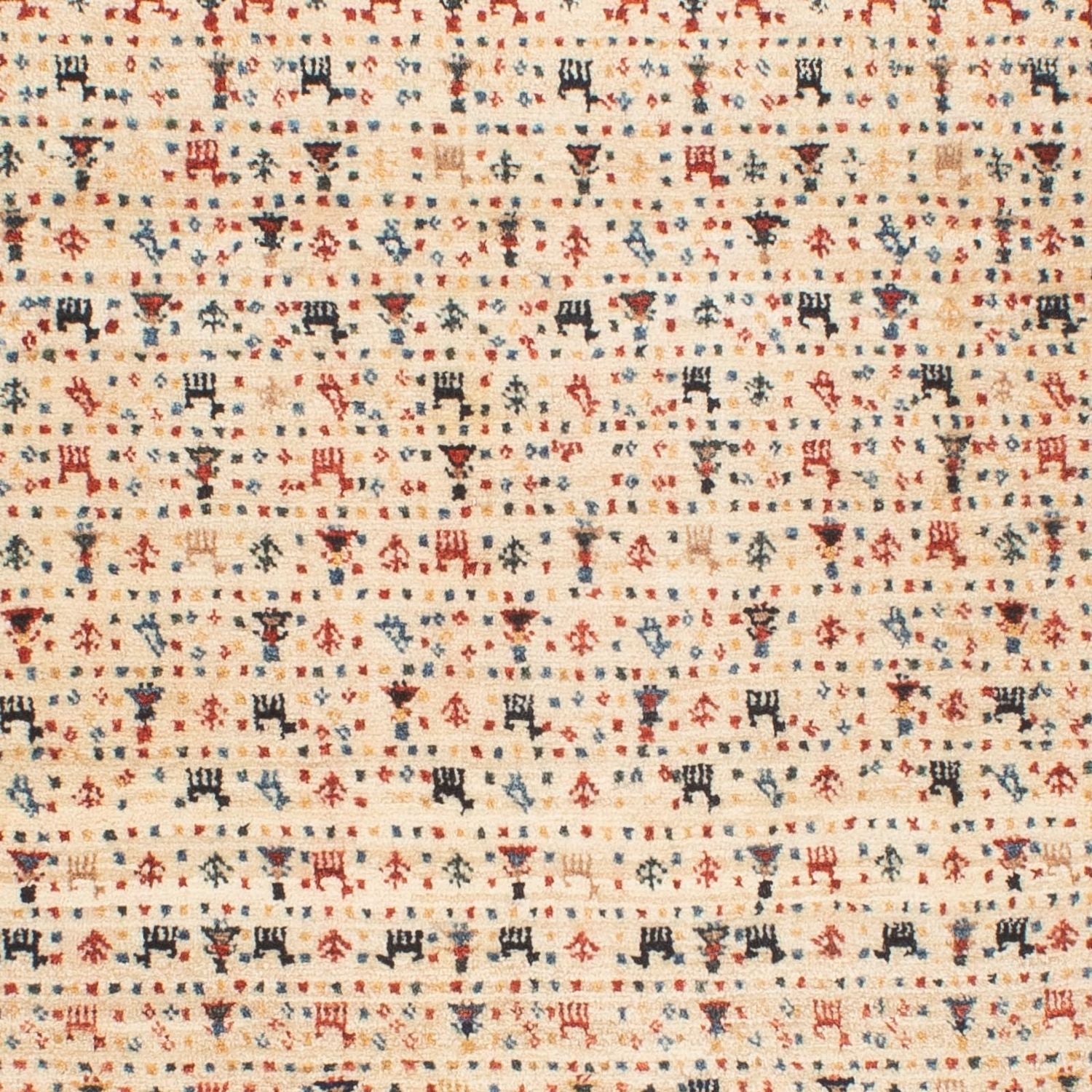 Tapis Gabbeh - Loribaft Persan - 120 x 87 cm - multicolore