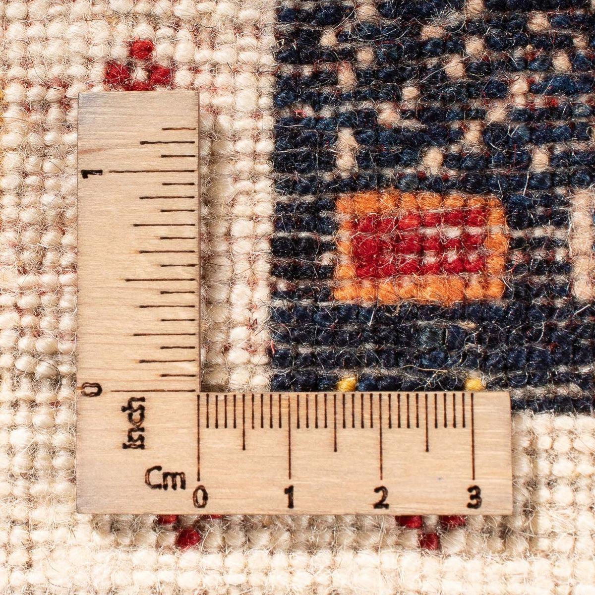 Tapis Gabbeh - Loribaft Persan - 128 x 86 cm - multicolore