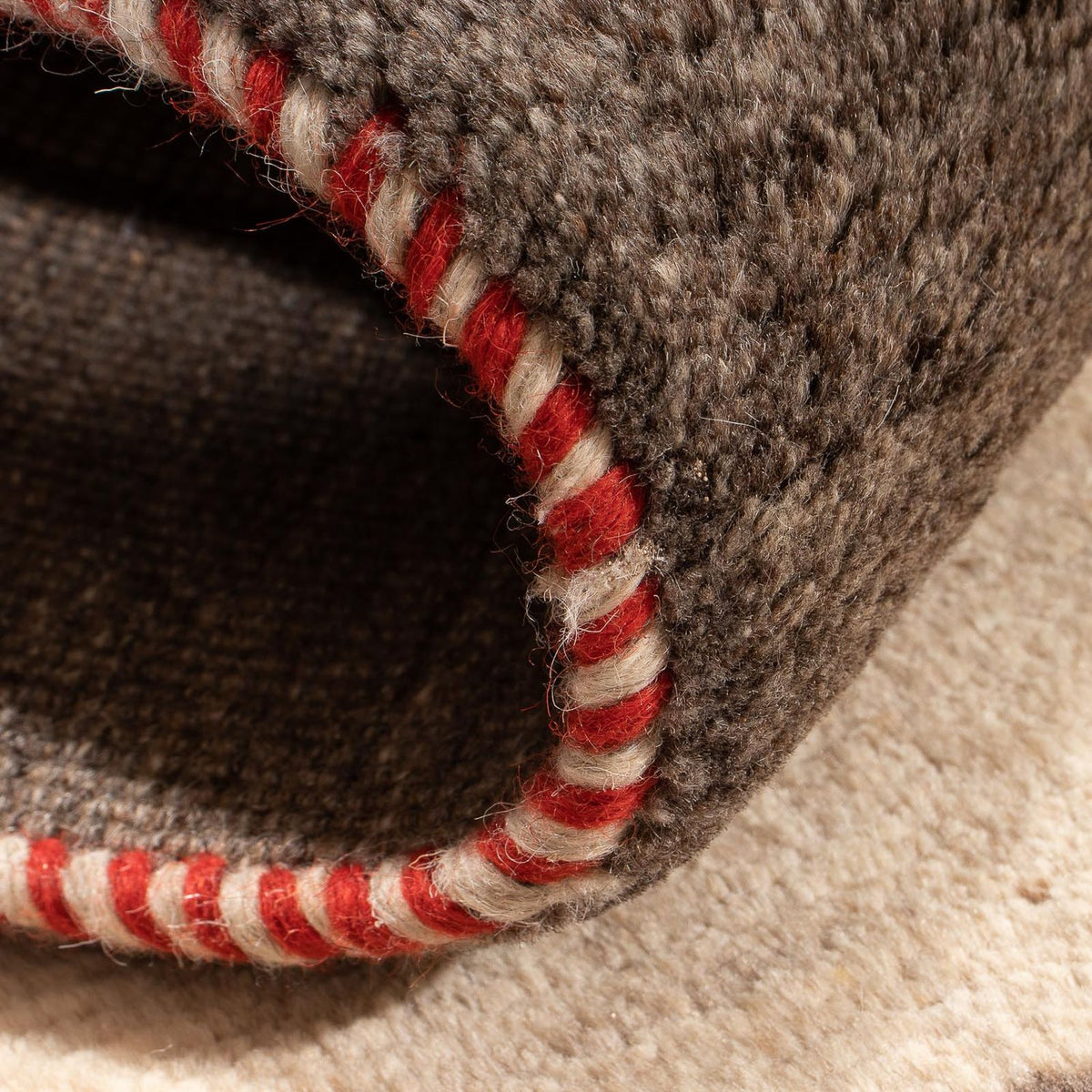 Tapis Gabbeh - Persan - 125 x 77 cm - naturel