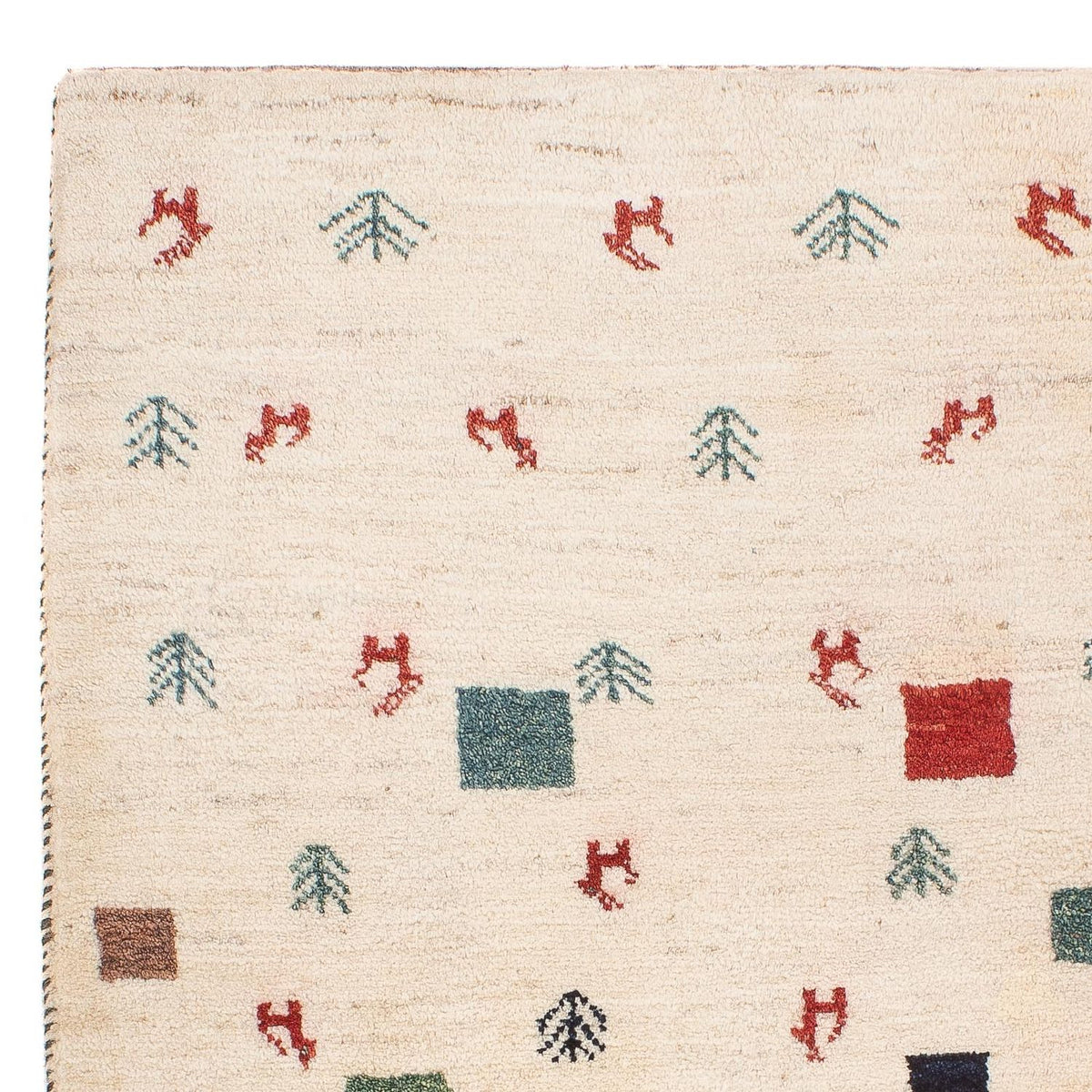 Tapis Gabbeh persan Tapis 124x83cm - Perserteppich Wollteppich