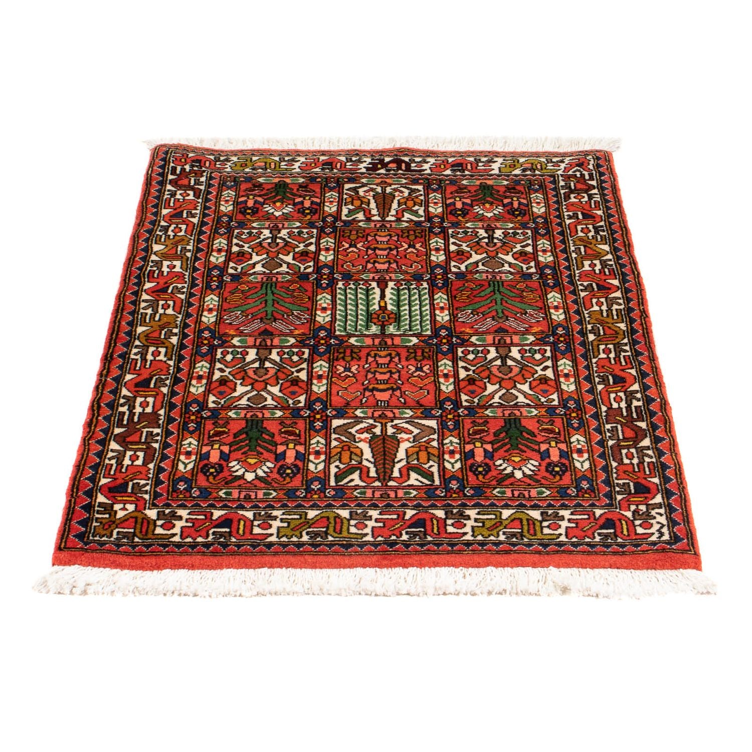 Tapis persan - Nomadic - 104 x 64 cm - multicolore