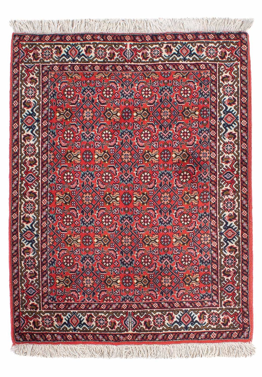 Tapis persan - Bidjar - 94 x 74 cm - rouge