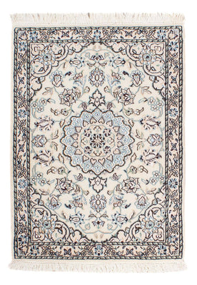 Tapis persan - Nain - Royal - 90 x 62 cm - beige