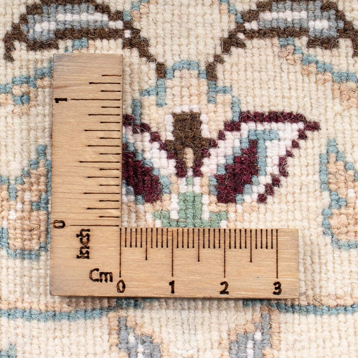 Tapis persan - Nain - Royal - 90 x 62 cm - beige