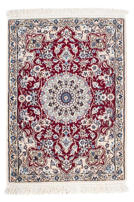 Tapis persan - Nain - Royal - 93 x 65 cm - rouge