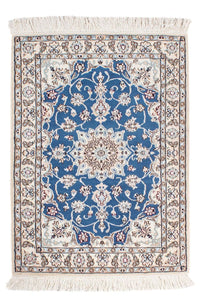 Tapis persan - Nain - Royal - 95 x 67 cm - bleu