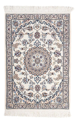 Tapis persan - Nain - Premium - 95 x 63 cm - beige