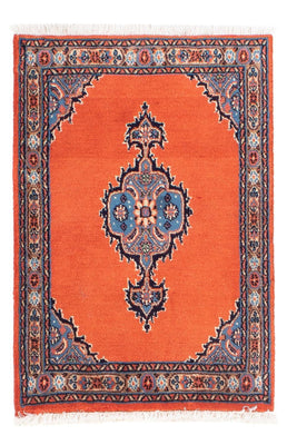 Tapis persan - Classique - 75 x 50 cm - orange