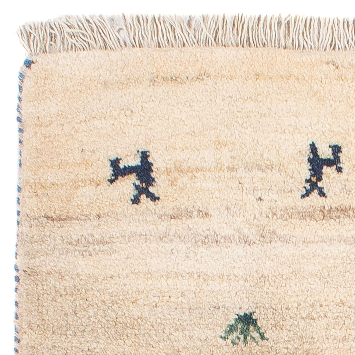 Tapis Gabbeh - Persan - 60 x 40 cm - beige