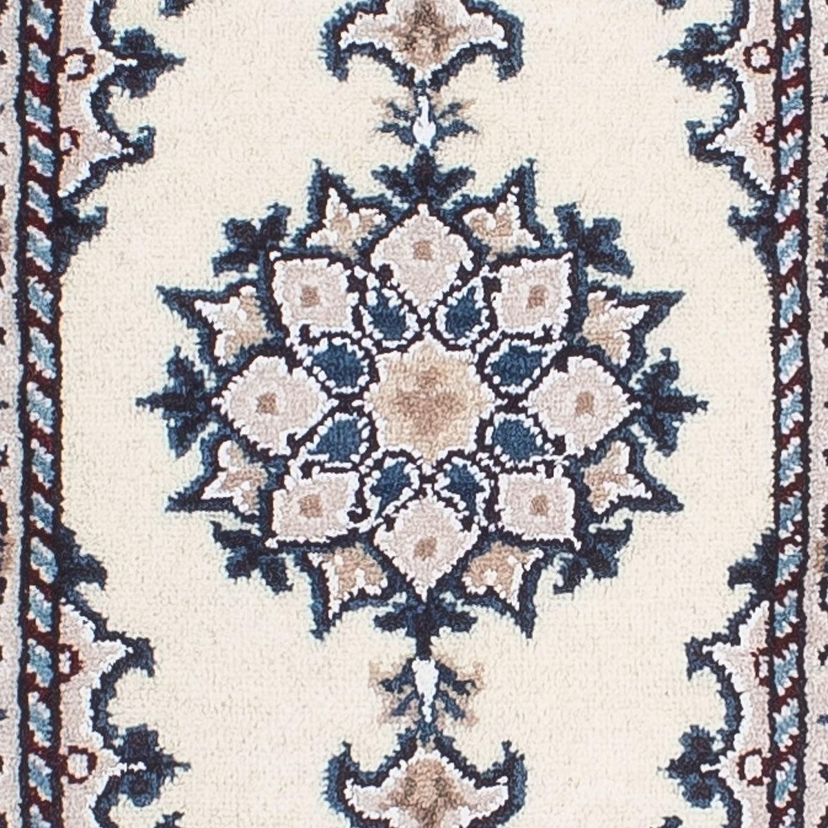 Tapis persan - Nain - 60 x 40 cm - beige