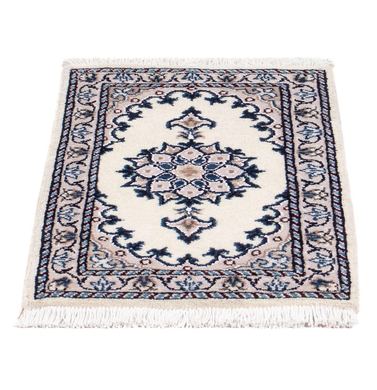 Tapis persan - Nain - 60 x 40 cm - beige