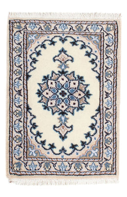 Tapis persan - Nain - 60 x 40 cm - beige
