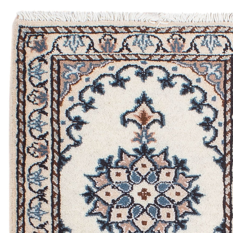 Tapis persan - Nain - 60 x 40 cm - beige