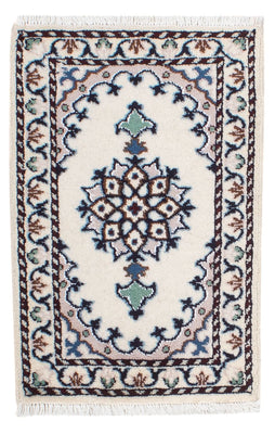 Tapis persan - Nain - 60 x 40 cm - beige