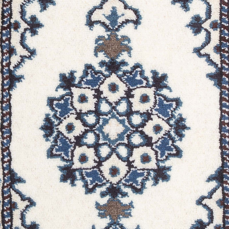 Tapis persan - Nain - 60 x 40 cm - crème