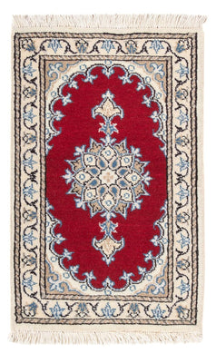 Tapis persan - Nain - 60 x 40 cm - rouge