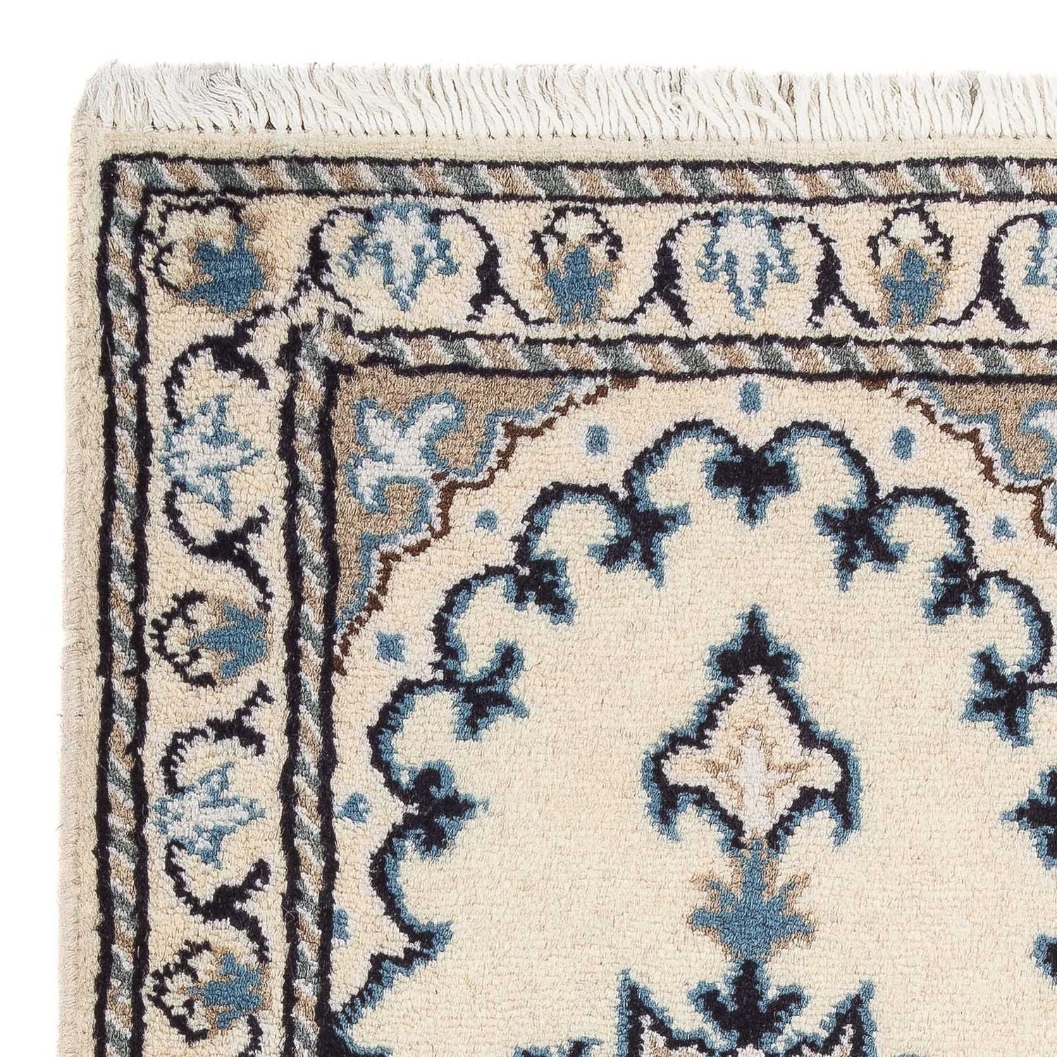 Tapis persan - Nain - 60 x 40 cm - beige
