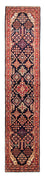 Tapis de couloir Tapis persan - Classique - 382 x 80 cm - bleu foncé