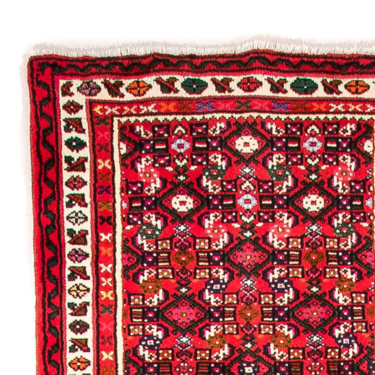 Tapis de couloir Tapis persan - Nomadic - 367 x 72 cm - rouge
