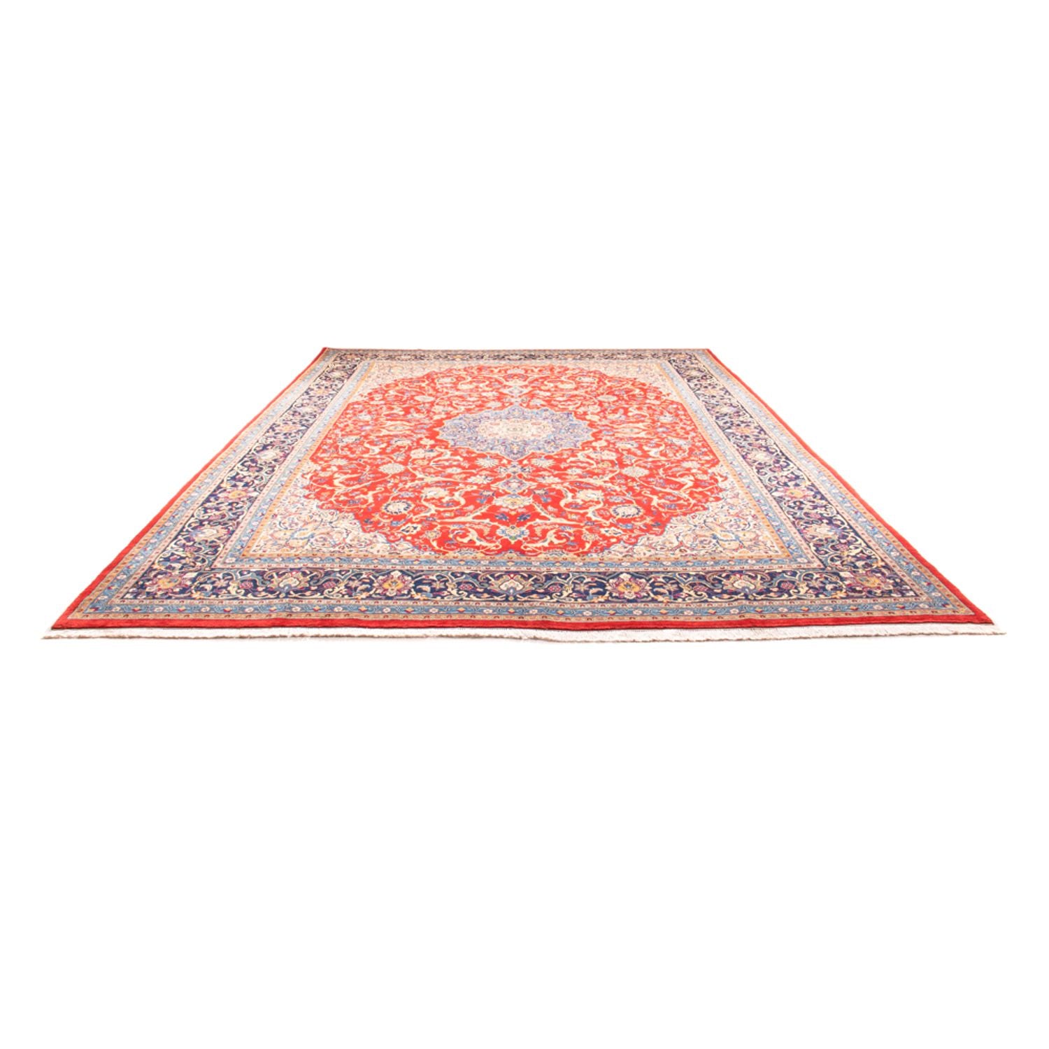 Tapis persan - Isfahan - Premium - 461 x 338 cm - rouge
