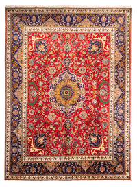 Tapis persan - Tabriz - 390 x 289 cm - rouge