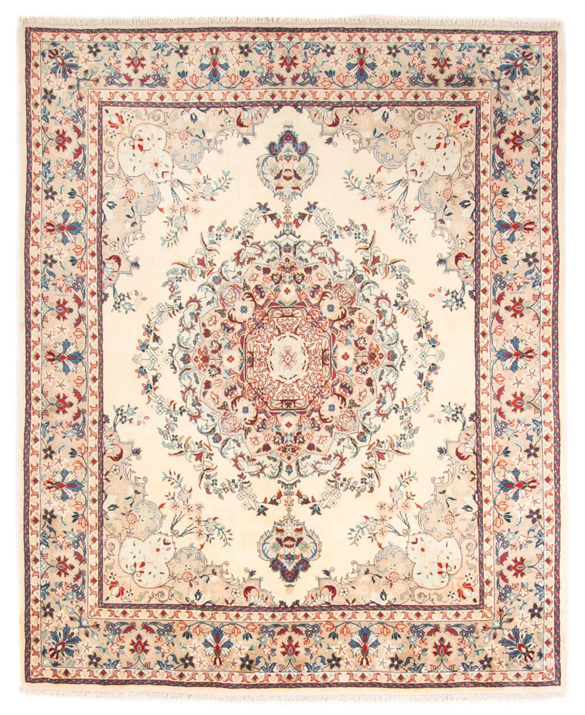 Tapis persan - Classique - 234 x 200 cm - beige