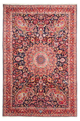 Tapis persan - Classique - 303 x 200 cm - bleu foncé