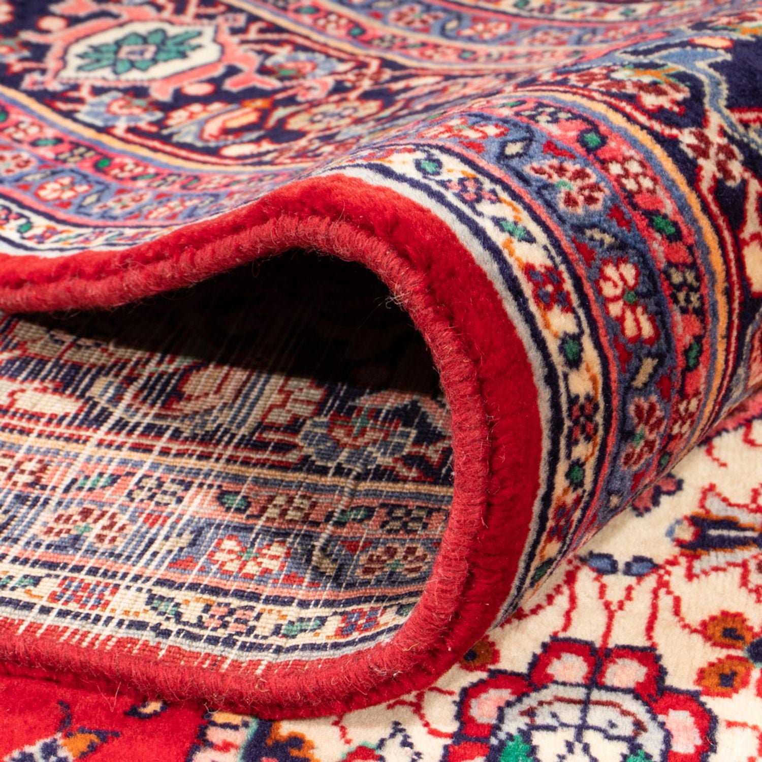 Tapis persan - Keshan - 311 x 215 cm - rouge