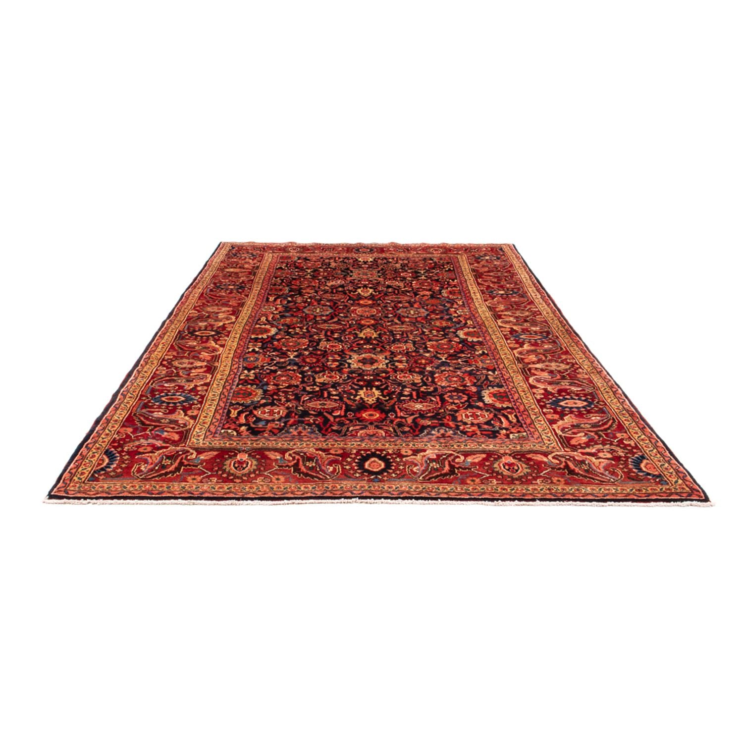 Tapis persan - Nomadic - 323 x 220 cm - bleu foncé