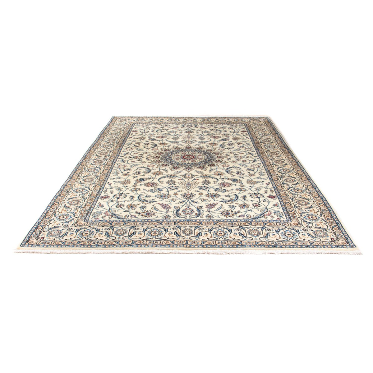 Tapis persan - Nain - Royal - 303 x 205 cm - beige