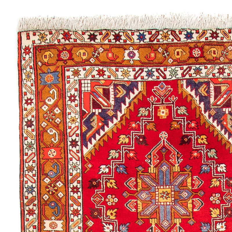Tapis persan - Nomadic - 307 x 122 cm - rouge