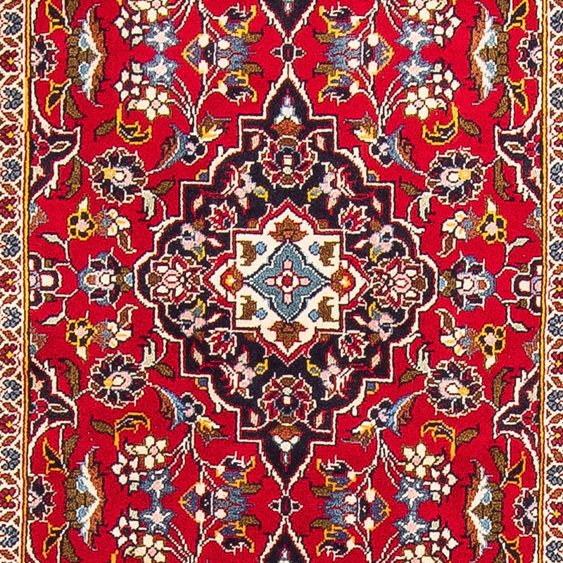 Tapis de couloir Tapis persan - Keshan - 312 x 100 cm - rouge